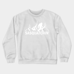 Explore the Outdoors Sasquatch Silhouette Adventure Crewneck Sweatshirt